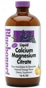 Liquid Calcium Magnesium Citrate Orange 16 Oz Bottle