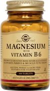 Magnesium with Vitamin B6 Tabs-100