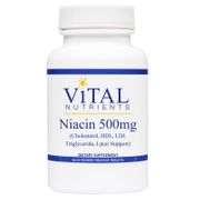 Vital Nutrients Niacin 500mg Extended Release