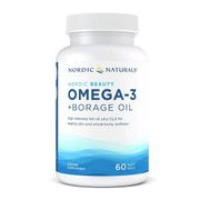 Nordic Naturals Nordic Beauty Omega-3+Borage Oil - 60 count