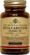 Oceanic Beta-Carotene 25,000 IU Softgels 90