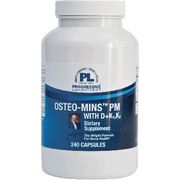 Progressive Labs Osteo-Mins Pm With D plus K1, K2 - 240 Caps