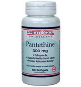Protocol for Life Balance Pantethine 300 mg - 60 Softgels