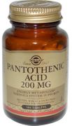 Pantothenic Acid 200 Mg Tabs-100