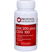 Protocol for Life Balance DIM 200 plus CDG 100 90 vegcaps