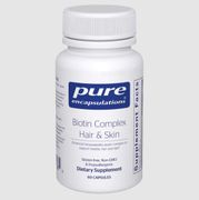 Pure encapsulations Biotin Complex Hair & Skin 60 caps