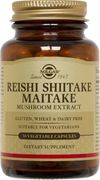 Reishi Shiitake Mushroom Extract Vegetable Capsules 50