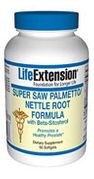 Super Saw Palmetto Nettle Root Formula with Beta-Sitosterol 60 Sgels