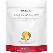 Metagenics UltraInflamX Plus 360 Pineapple Banana 14 Servings