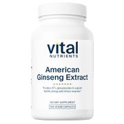 Vital Nutrients American Ginseng Extract 250mg 100 vcaps