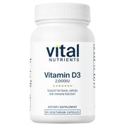 Vital Nutrients Vitamin D3 90 vegcaps