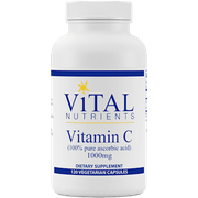 Vital Nutrients Vitamin C (100% pure) 1000mg 120 vegcaps