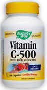Vitamin C 500 Bioflavonoids 100 Caps