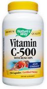 Vitamin C 500 Rose Hips 250 Caps