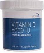 Pharmax Vitamin D3 5000 iu, 120 Caps