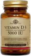 Vitamin D3 (Cholecalciferol) 5000 IU Vegetable Capsules 120