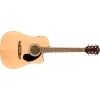 Fender FA-125CE Dreadnought, Natural with Walnut Fingerboard 