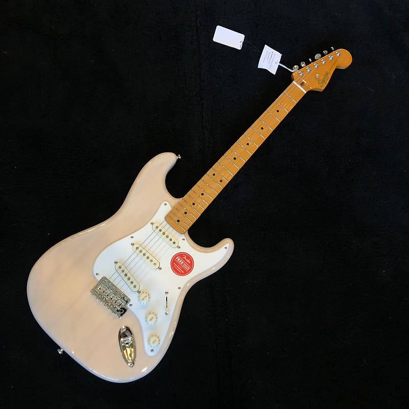美品　Squier Stratocaster アイボリー Squier Classic Vibe '50s Stratocaster White Blonde – Chicago Music