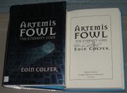 Signed Artemis Fowl: The Eternit Code by Eoin Colfer 1st US HB