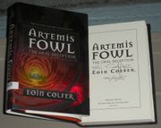 Signed Artemis Fowl: The Opal Deception by Eoin Colfer 1st US HB