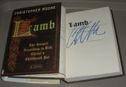 Signed Lamb by Christopher Moore HB 1st