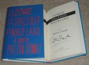 Signed Zombie Spaceship Wasteland by Patton Oswalt HB 1st