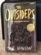 The Outsiders by S.E. Hinton 50th Anniversary edition signed
