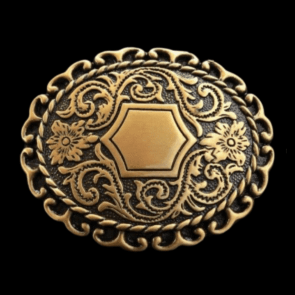 Flower Floral Belt Buckle