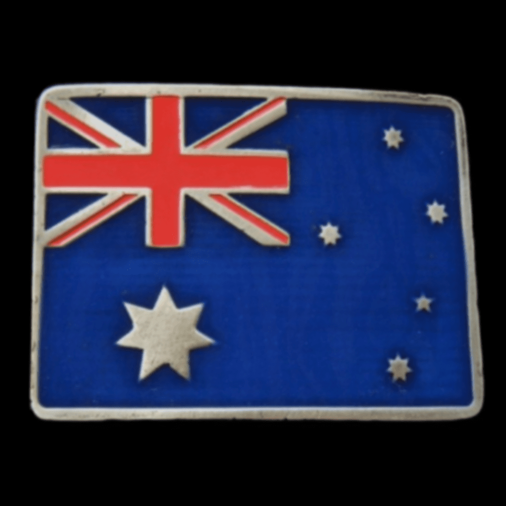 Australia Flag Belt Buckle