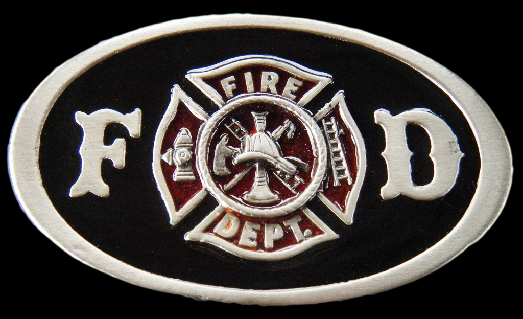 Fireman Firemen Belt Buckle