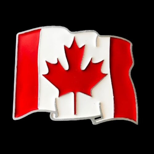 Canada Flag Belt Buckle