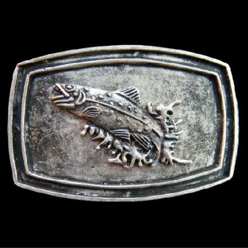 Fish Fishing Fisherman Belt Buckle