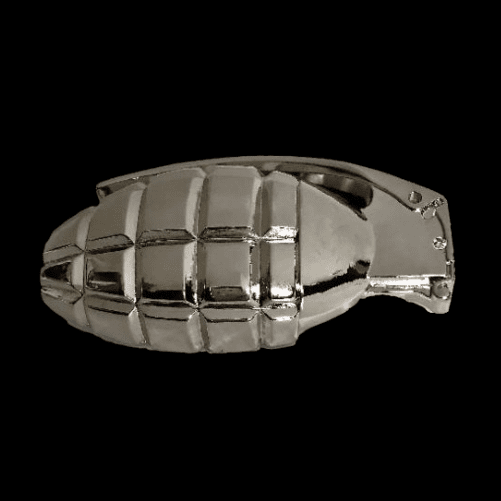 Hand Grenade Cool Belt Buckle