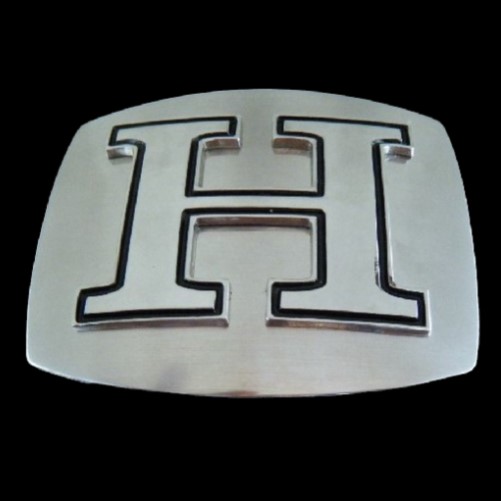 Letter H Name Initials Cool Belt Buckle