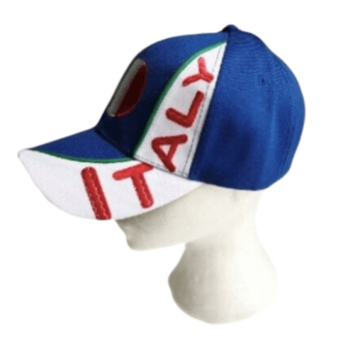 Italy flag baseball cap hat