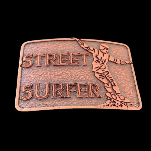 Sports Skateboard Skateboarder Belt Buckle