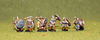 Viking Huscarls with Spears, Swords, and Axes