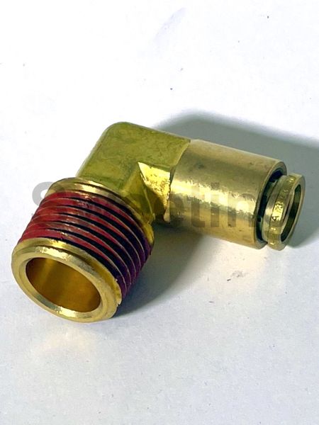 1/2 NPT Male to 3/8 Air Tube 90 Degree Fitting for Air Brake