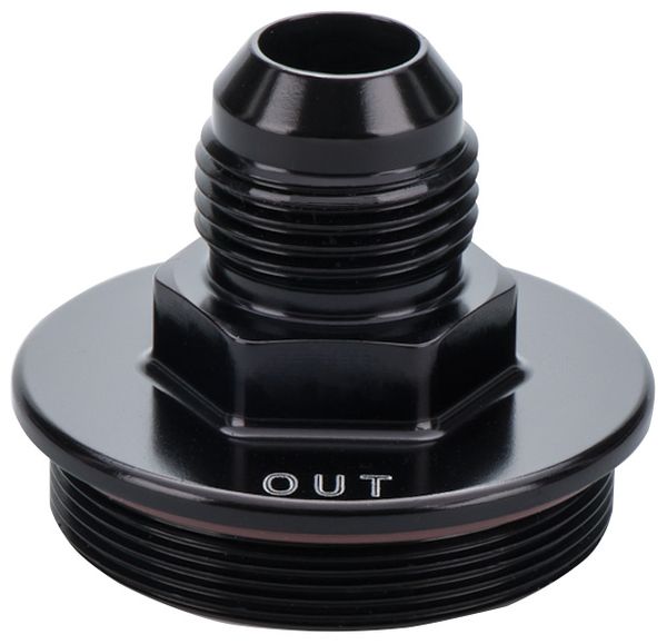 -10 AN Outlet End Cap for 70 Series In-Line Oil Filter