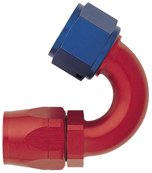-12 150 Degree Fixed Hose End - Aluminum