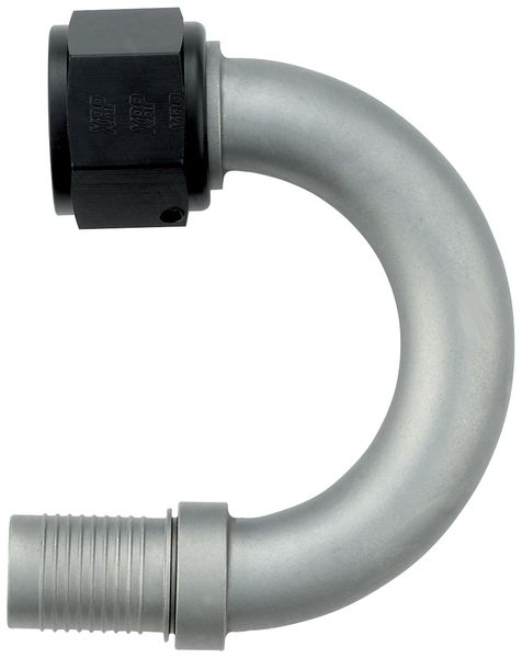 -12 180 Degree HS-79 Hose End - Aluminum - Ti-Tech Finish
