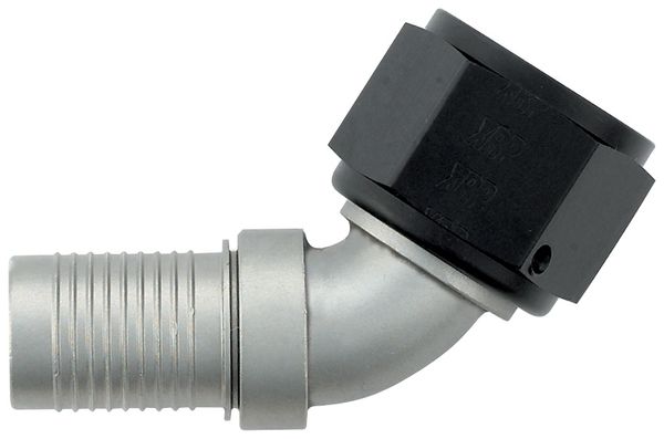 -12 60 Degree HS-79 Hose End - Aluminum - Ti-Tech Finish