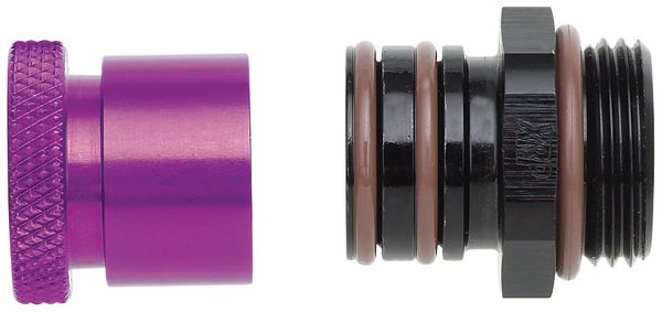 -12 Clamshell Cap - Aluminum