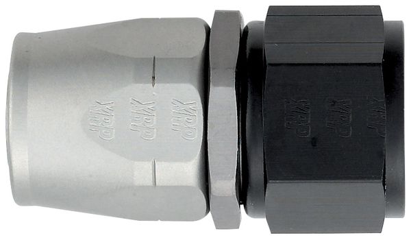 -12 Straight Hose End - Aluminum - Ti-Tech Finish