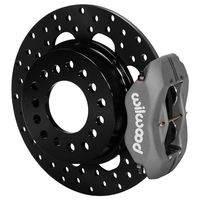 140-13716-D - FDL Rear Drag Kit, Drilled Rotor Ford 8.8 Special w/2.50" Offset-5 Lug