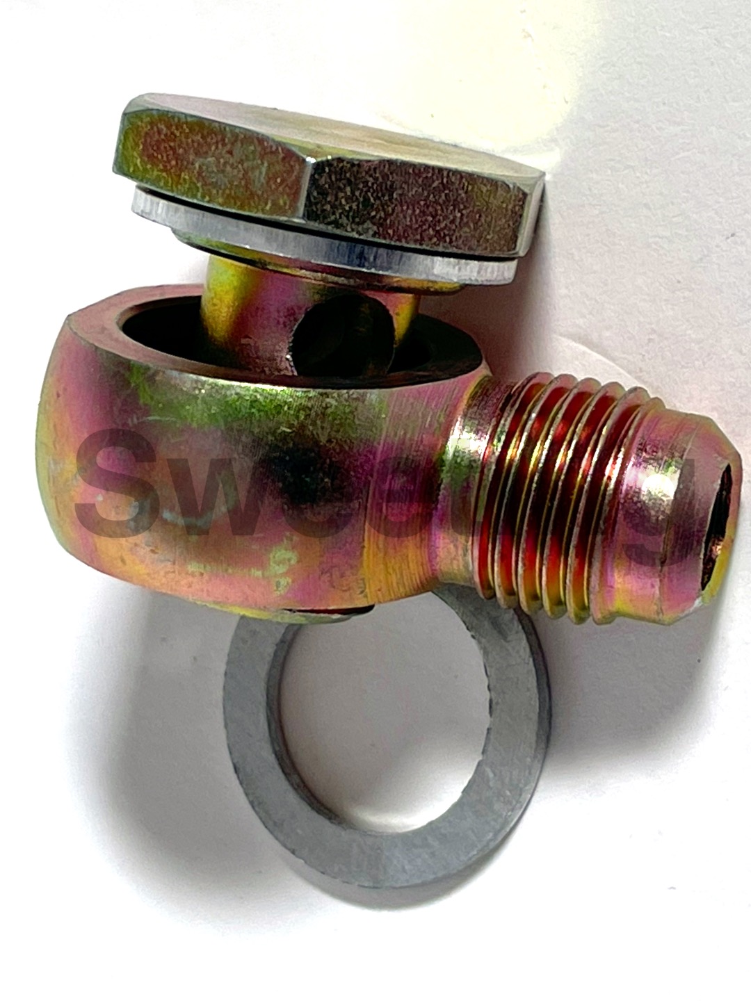 18 MM to 6 AN Banjo Power Steering Adapter