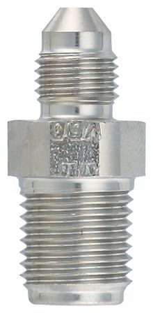 -3 Male to 1/2-20 Inverted Flare Power Steering Fitting - Steel