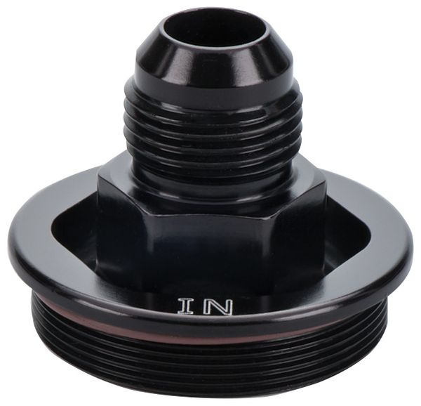 -8 AN Inlet End Cap for 70 Series In-Line Oil Filter