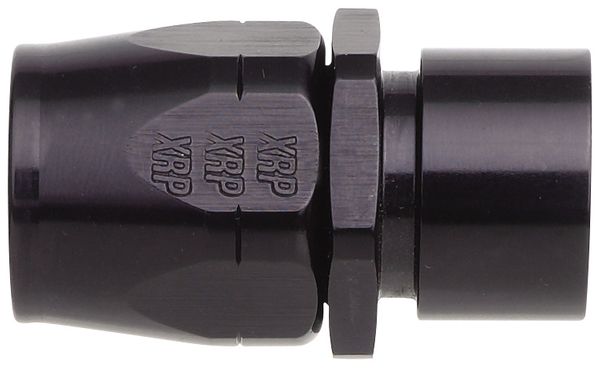 -8 Straight Hose End to -8 Female Clamshell - Aluminum