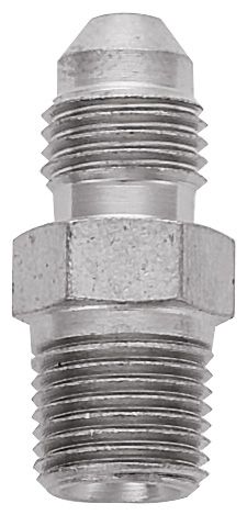 Adapter, -3 Flare to 1/8 NPT - Steel